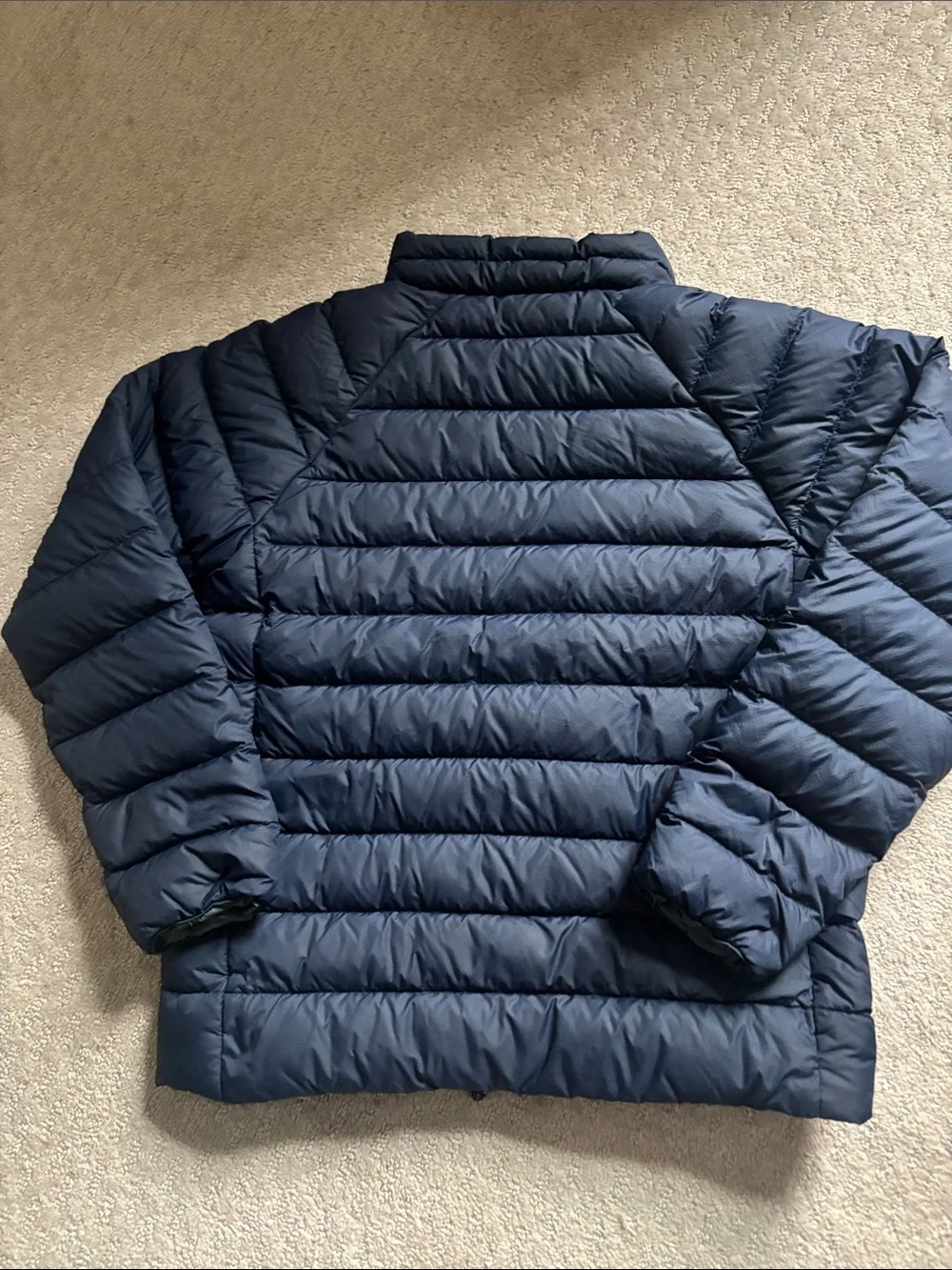 Boys Patagonia Navy Quilted Down Jacket